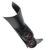 Autometer 01-06 Chevy Silverado 2500 HD A-Pillar Dual Z-Series Gauge Kit Pyrometer / Boost thumbnail 3