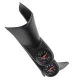 Autometer 01-06 Chevy Silverado 2500 HD A-Pillar Dual Z-Series Gauge Kit Pyrometer / Boost thumbnail 5