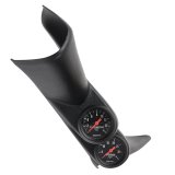 Autometer 01-06 Chevy Silverado 2500 HD A-Pillar Dual Z-Series Gauge Kit Pyrometer / Boost thumbnail 6
