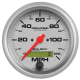 Autometer Ultra-Lite 3-3/8in 120mph Electrical Speedometer thumbnail 1