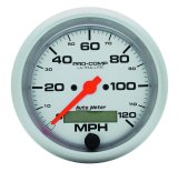 Autometer Ultra-Lite 3-3/8in 120mph Electrical Speedometer thumbnail 8