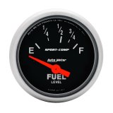 Autometer 2-1/16in 73 OHMS Empty / 10 OHMS Full Electric Sport-Comp Gauge thumbnail 2