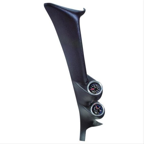 Autometer 87-93 Ford Mustang (Fox Body Coupe) Full Dual 2-5/8in A-Pillar Pod thumbnail 1