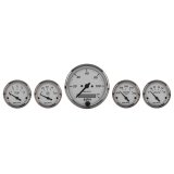 Autometer American Platinum 5 Piece Kit (Elec Speed/Oil Press/Water Temp/Volt/Fuel Level) thumbnail 3
