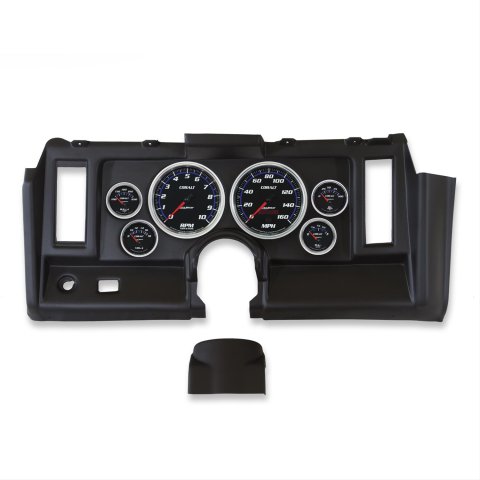 Autometer Cobalt 1969 Camaro Dash Kit 6pc Tach / MPH / Fuel / Oil / WTMP / Volt