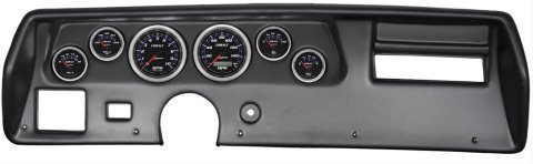 Autometer Cobalt 70-72 Chevelle SS/El Camino Dash Kit 6pc Tach / MPH / Fuel / Oil / WTMP / Volt