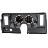 Autometer Designer Black 69-76 Nova Dash Kit 6pc Tach / MPH / Fuel / Oil / WTMP / Volt thumbnail 3