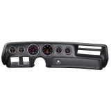 Autometer Designer Black 70-72 Chevelle/ El Camino/ Malibu Dash Kit 6pc Tach/MPH/Fuel/Oil/WTMP/Volt thumbnail 2