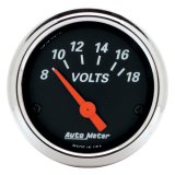 Autometer Designer Black 70-72 Chevelle/ El Camino/ Malibu Dash Kit 6pc Tach/MPH/Fuel/Oil/WTMP/Volt thumbnail 5