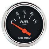 Autometer Designer Black 73-83 Chevy Truck / Suburban Dash Kit 6pc Tach/ MPH/ Fuel/ Oil/ WTMP/ Volt thumbnail 5
