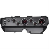 Autometer Designer Black 70-74 E-Body/Cuda/Challenger Dash Kit 6pc Tach/ MPH/ Fuel/ Oil/ WTMP/ Volt thumbnail 1