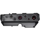 Autometer Designer Black 70-74 E-Body/Cuda/Challenger Dash Kit 6pc Tach/ MPH/ Fuel/ Oil/ WTMP/ Volt thumbnail 3