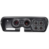 Autometer Designer Black 71-74 Charger/ GTX/ Road Runner Dash Kit 6pc Tach/MPH/Fuel/Oil/WTMP/Volt thumbnail 1