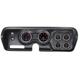 Autometer Designer Black 71-74 Charger/ GTX/ Road Runner Dash Kit 6pc Tach/MPH/Fuel/Oil/WTMP/Volt thumbnail 3