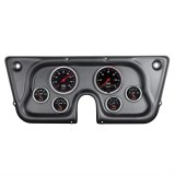 Autometer Designer Black 67-72 Chevy Truck C/K/K5/Suburban Dash Kit 6pc Tach/MPH/Fuel/Oil/WTMP/Volt thumbnail 1
