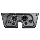 Autometer Designer Black 67-72 Chevy Truck C/K/K5/Suburban Dash Kit 6pc Tach/MPH/Fuel/Oil/WTMP/Volt thumbnail 2