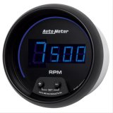 Autometer Cobalt Digital 85.7mm Black In-Dash Tachometer thumbnail 3