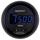 Autometer Cobalt Digital 85.7mm Black In-Dash Tachometer thumbnail 4