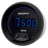 Autometer Cobalt Digital 85.7mm Black In-Dash Tachometer thumbnail 5