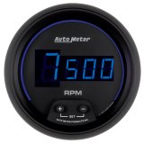Autometer Cobalt Digital 85.7mm Black In-Dash Tachometer thumbnail 7