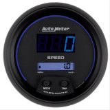 Autometer Cobalt Digital 85.7mm Black Electric Programable Speedometer thumbnail 1