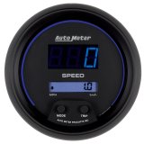 Autometer Cobalt Digital 85.7mm Black Electric Programable Speedometer thumbnail 5
