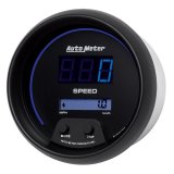 Autometer Cobalt Digital 85.7mm Black Electric Programable Speedometer thumbnail 8