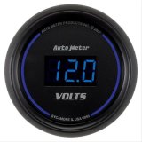 Autometer Cobalt Digital 52.4mm Black Voltmeter thumbnail 1