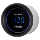 Autometer Cobalt Digital 52.4mm Black Voltmeter thumbnail 3