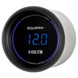 Autometer Cobalt Digital 52.4mm Black Voltmeter thumbnail 6