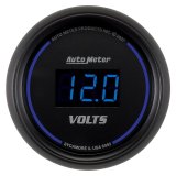 Autometer Cobalt Digital 52.4mm Black Voltmeter thumbnail 7