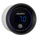 Autometer Cobalt Digital 52.4mm Black 0-100psi Oil Pressure Gauge thumbnail 8