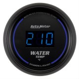 Autometer Cobalt Digital 52.4mm Black 0-300 deg F Water Temperature Gauge thumbnail 1