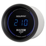 Autometer Cobalt Digital 52.4mm Black 0-300 deg F Water Temperature Gauge thumbnail 3