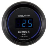 Autometer Cobalt Digital 52.4mm Black Vacuum/Boost Gauge thumbnail 4