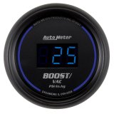 Autometer Cobalt Digital 52.4mm Black Vacuum/Boost Gauge thumbnail 6