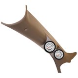 Autometer 04-09 Dodge Ram L6-5.9L Diesel A-Pillar Gauge Kit Boost/EGT 0-60PSI / 0-2000 Deg thumbnail 5