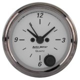 AutoMeter American Platinum Series 2.0625in Clock 12 Hour Analog thumbnail 3