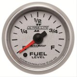 Autometer Ultra-Lite II 2-1/16in 0-280 Ohm Programmable Fuel Level Gauge thumbnail 1