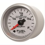 Autometer Ultra-Lite II 2-1/16in 0-280 Ohm Programmable Fuel Level Gauge thumbnail 2