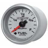 Autometer Ultra-Lite II 2-1/16in 0-280 Ohm Programmable Fuel Level Gauge thumbnail 7