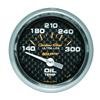 Autometer Carbon Fiber 52mm 140-300 Deg F Electronic Oil Temperature Gauge thumbnail 7