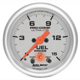 Autometer Ultra-Lite 2-1/16in 15PSI Stepper Motor Fuel Pressure Gauge thumbnail 2