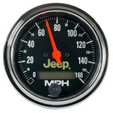 Autometer Jeep 3.375 In-Dash 0-160 MPH Electrical Speedometer Gauge - Programmable thumbnail 2