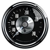 Autometer Prestige Series Black Diamond 2-1/16in 120-240 Deg F Water Temp Gauge thumbnail 3