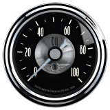 Autometer Prestige Series Black Diamond 2-1/16in 0-100 PSI Mechanical Oil Pressure Gauge thumbnail 2