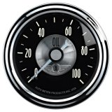Autometer Prestige Series Black Diamond 2-1/16in 0-100 PSI Mechanical Oil Pressure Gauge thumbnail 5