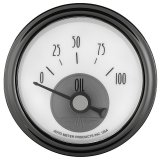 Autometer Prestige Series Pearl 2-1/16in 100PSI Electronic Oil Pressure Gauge thumbnail 9
