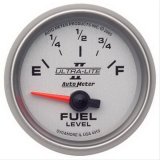 Autometer Ultra-Lite II 2-1/16in 0 OHMS Empty / 90 OHMS Full Electronic Fuel Level Gauge thumbnail 1