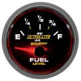 Autometer Ultra-Lite II 2-1/16in 0 OHMS Empty / 90 OHMS Full Electronic Fuel Level Gauge thumbnail 3